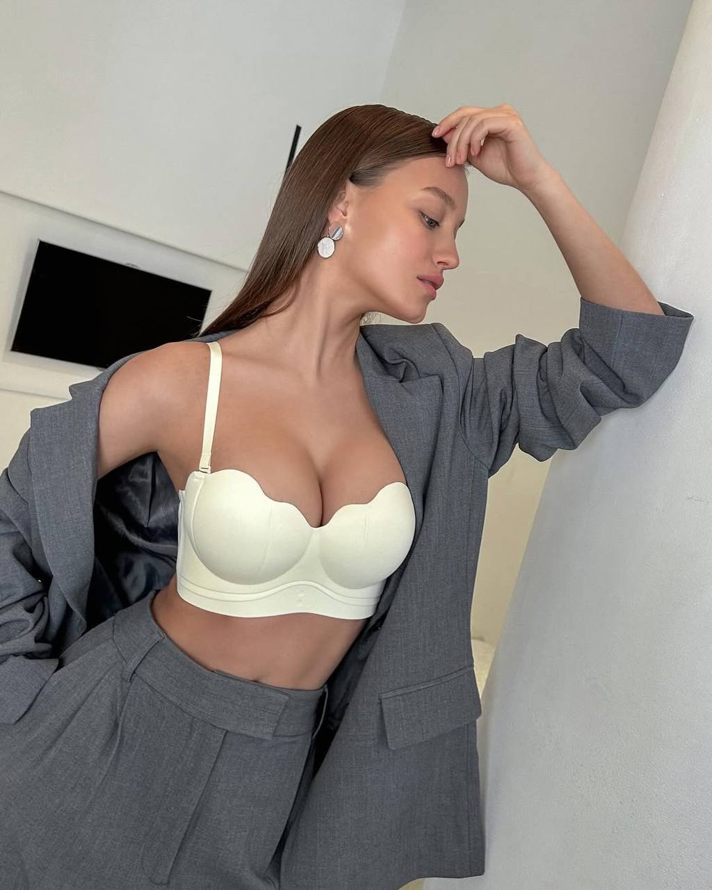 AFIOVA Dikişsiz push-up sütyen