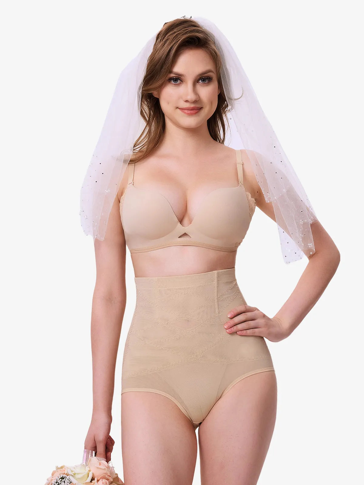 AFIOVA Kadın Yüksek Bel Çift Karın Kontrol Külotu