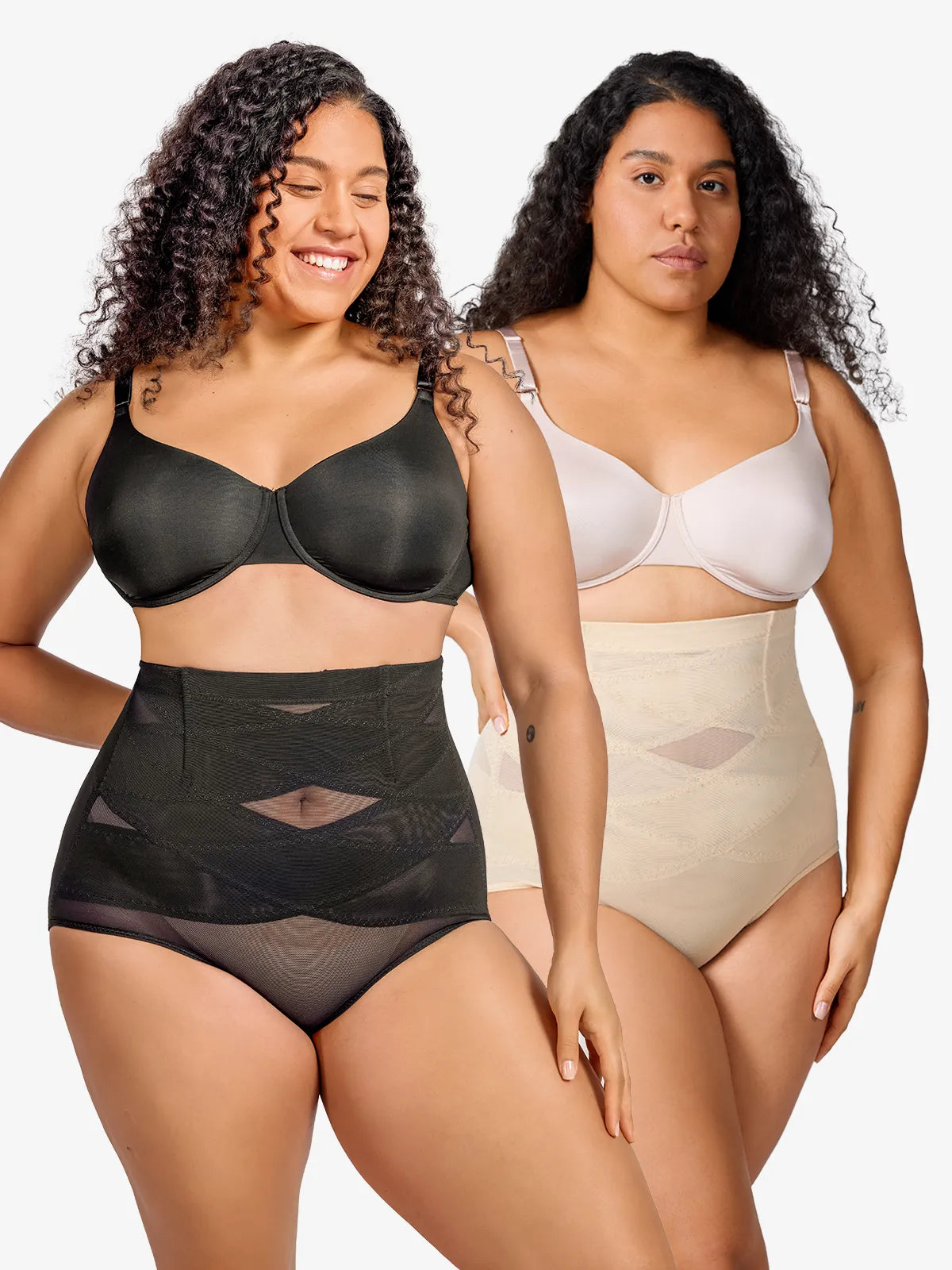 AFIOVA Kadın Yüksek Bel Çift Karın Kontrol Külotu