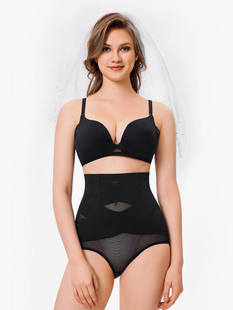 AFIOVA Kadın Yüksek Bel Çift Karın Kontrol Külotu